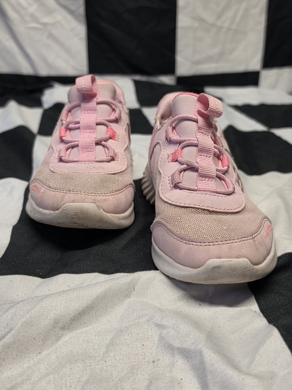 Skechers Pink Kids Slip-On Athletic Sneakers